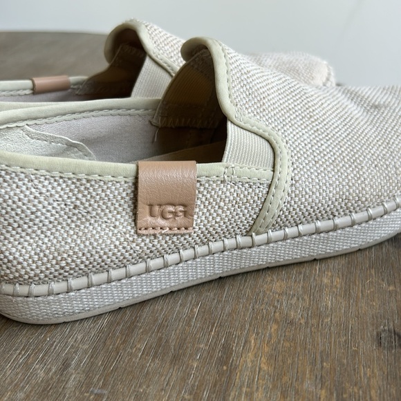 UGG Luciah Natural Slip On Shoes Sneaker Women size 6 - Picture 6 of 14
